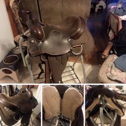 15” FQHB Big Horn Western Saddle