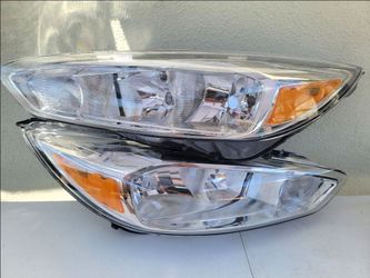 15-18 Ford Focus Headlights Luces Calaveras Micas Faros Faroles Headlamps Focos