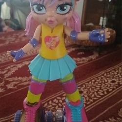 Rainbow Riley Rollerskate