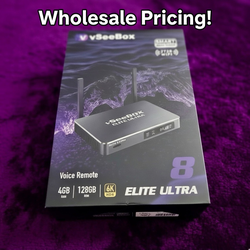💥 vSeeBox Elite Ultra ⭐️ TV STREAMING BOX 💥