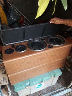 Technics 3 way speaker system audio surround sound
