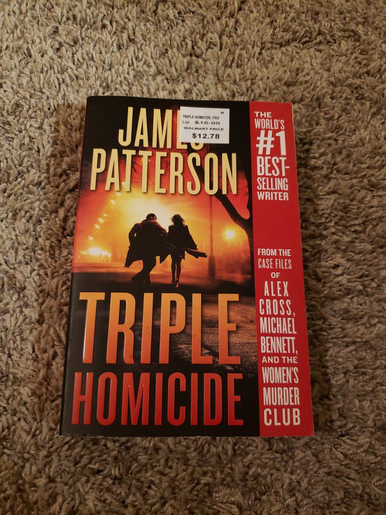 James Patterson Triple Homicide Book 