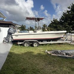 1973 Mako 20 Ft Open Fisherman 