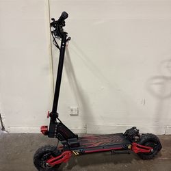 Tuziwuzs electric scooter 50 mph 5600w 55 miles of range