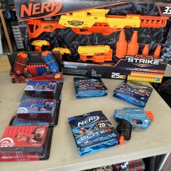 Nerf Gun Alpha Strike With Nerf Darts 