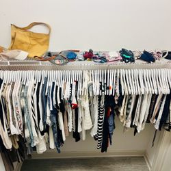 Women’s Clothing Bundle Of 105 Items, Sizes XS/S.
