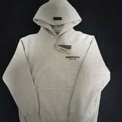 Essentials Light Oatmeal Hoodie