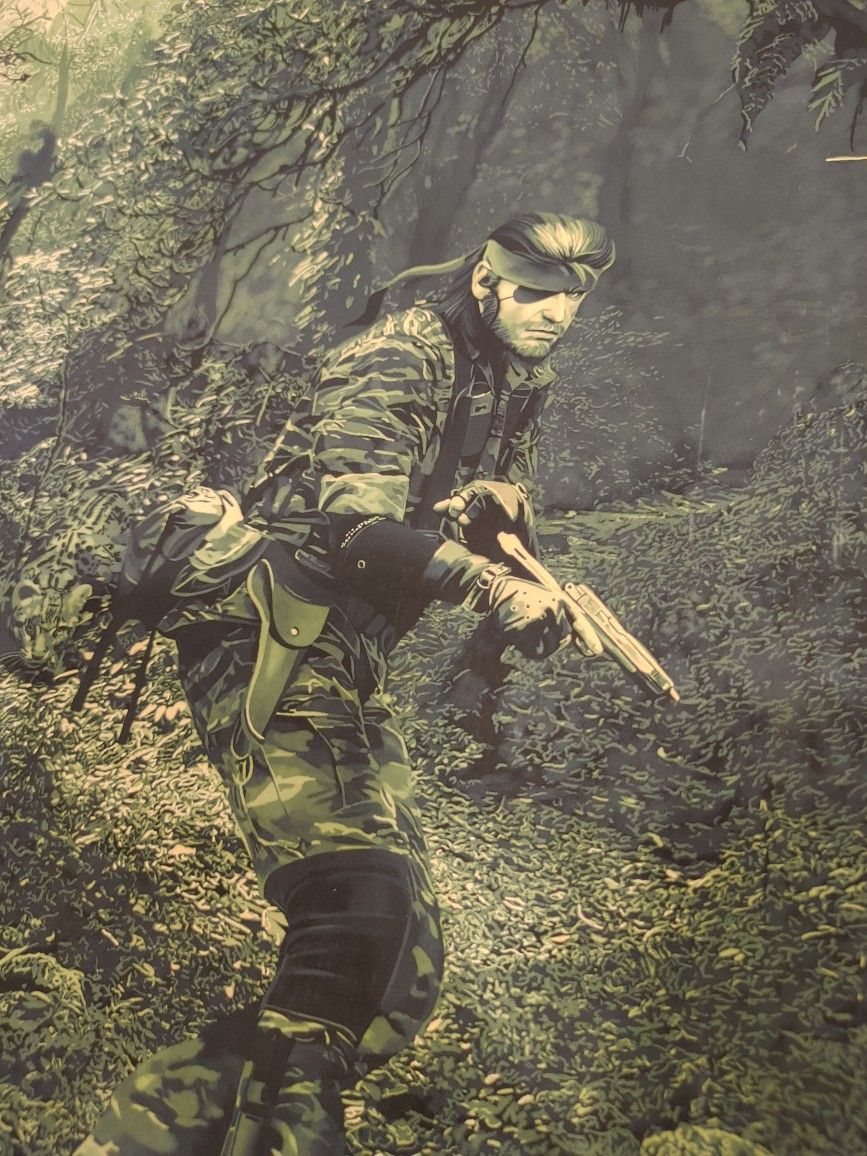 Metal Gear Solid 3 Snake Eater Limited Edition Print Poster