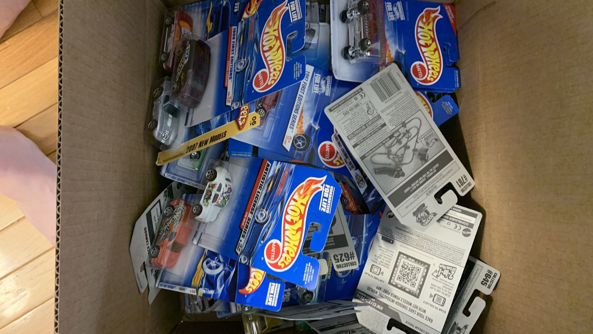 50 Hot Wheels Assorted new In Box 