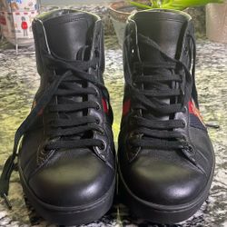 For Sale: Gucci Ace High-Top Sneakers – Mint – Authentic Designer Footwear