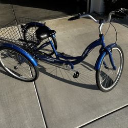 Meridian Blue Tricycle Bike