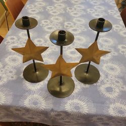 Metal Candle Holders