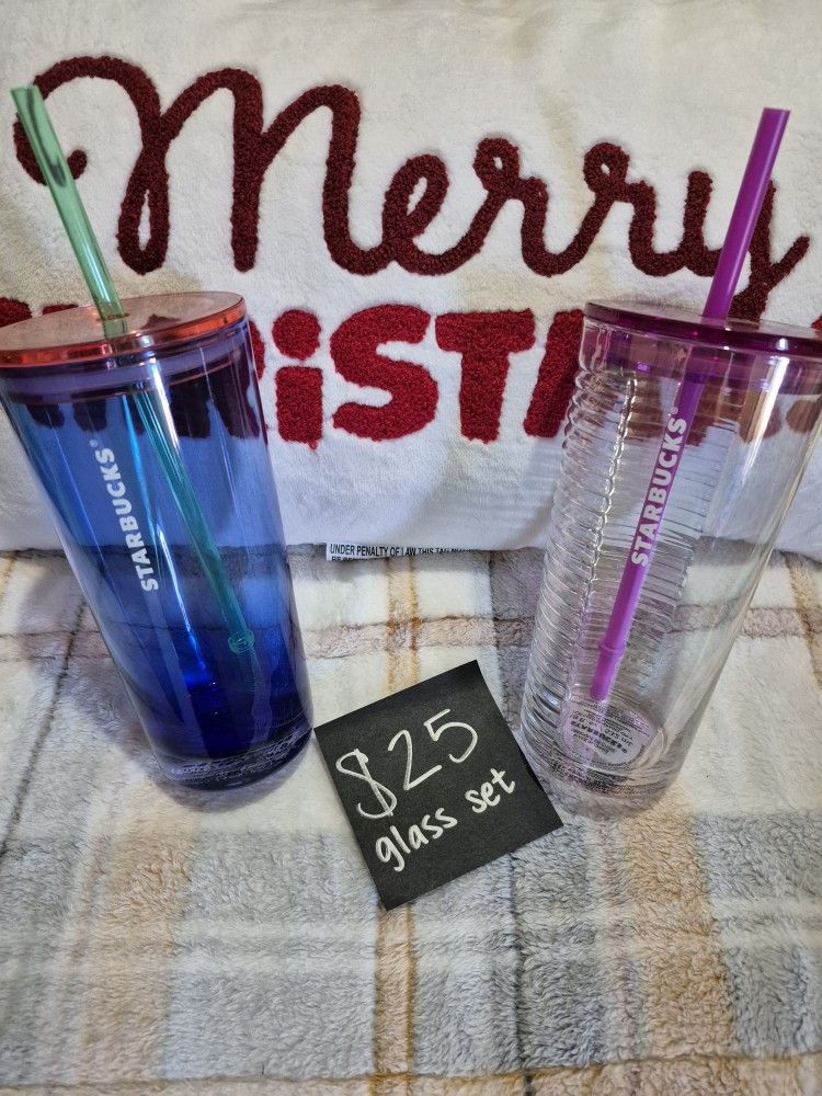 New Starbucks Tumblers (Glass)