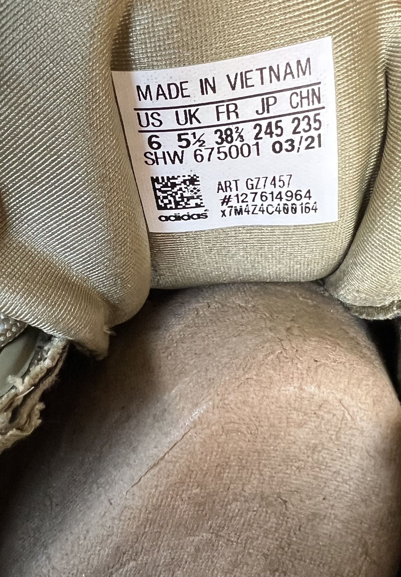 a  Adidas ZX 2K Boost 2.0 Multicolor 6Y / 7.5 Womens