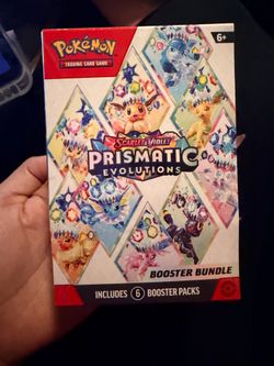 Pokemon prismatic booster bundle