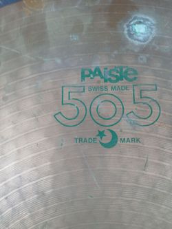 Cymbals 20" inch hard ride