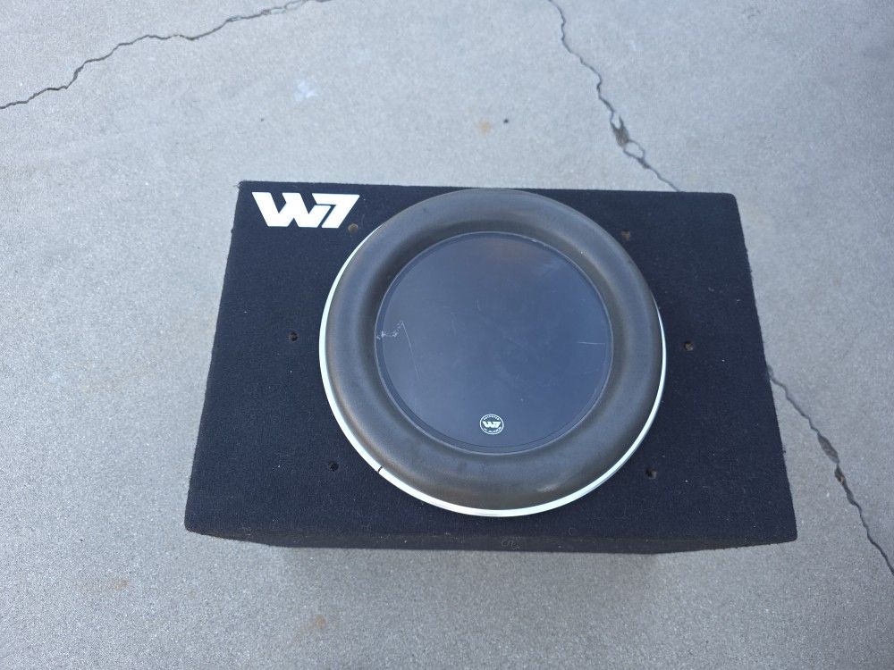 Jl Audio 12w7 In Sealed Box