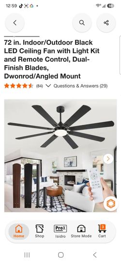Ceiling  fan 72"