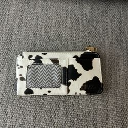 Cow Print Wallet 