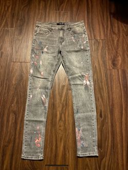 MENS SERENEDE MODERN MATISSE PAINTED JEANS