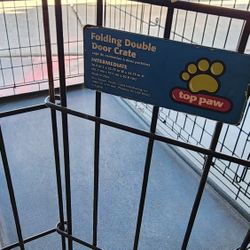 Intermediate Double Door Dog Crate