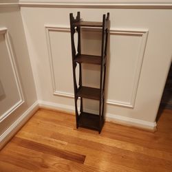 Wood Display Shelf Plant Stand 29-1/4"Lx6-3/4"Wx5"D