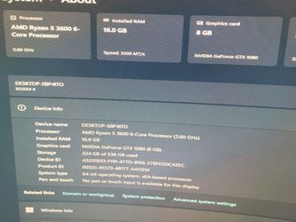 Gaming PC – GTX 1080 | Ryzen 5 3600 | 16GB RAM