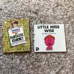 Where’s Wally? The Fantastic Journey + Little Miss Wise Children’s Books