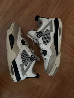 Air Jordan 4 White Cement Sneakers