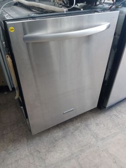KitchenAid stainless steel dishwasher with stainless tub - Free delivery