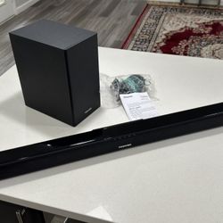 Toshiba Sound bar & Subwoofer