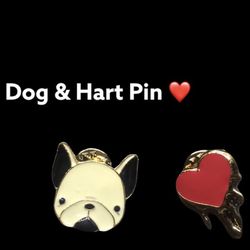 Dog And Dog Pin