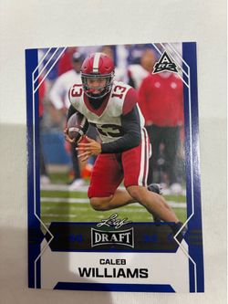 Caleb Williams Football Card