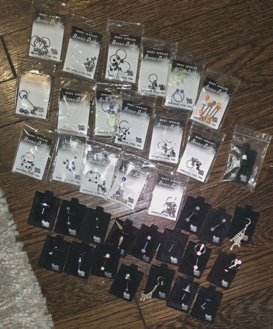 All Brand New Pieces Of Body Piercing Jewelry 