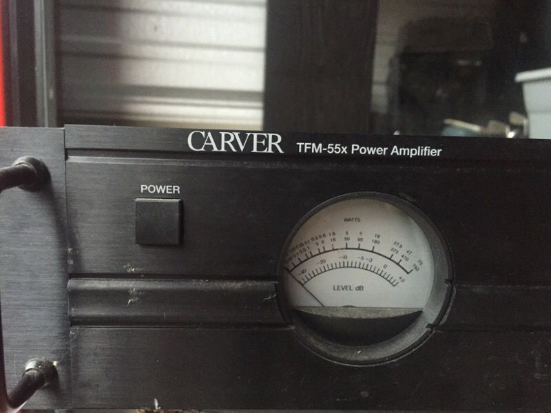 Carver TFM 55x 1000 watt amplifier (THX LUCAS FILM METER)