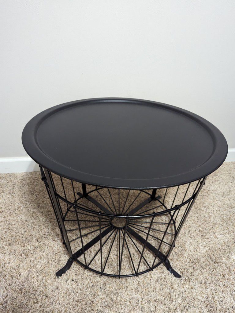 Ikea Metal Basket Table