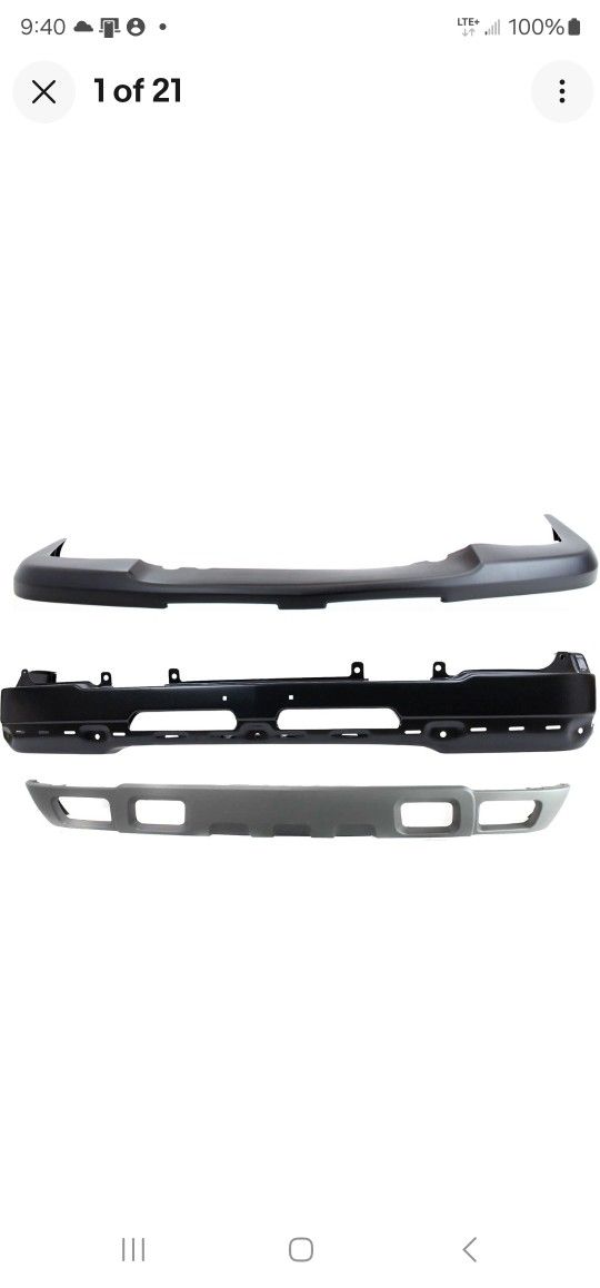 Front Bumper, Silverado, Gmc 1500