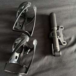 Bontrager Hand Pump And No Name Bottle Cages
