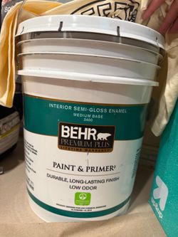 Behr Premium Plus Interior Semi-Gloss Paint and Primer