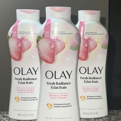 Olay Fresh Radiance Strawberry Bodywash Set