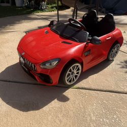 2 seater ride on car.