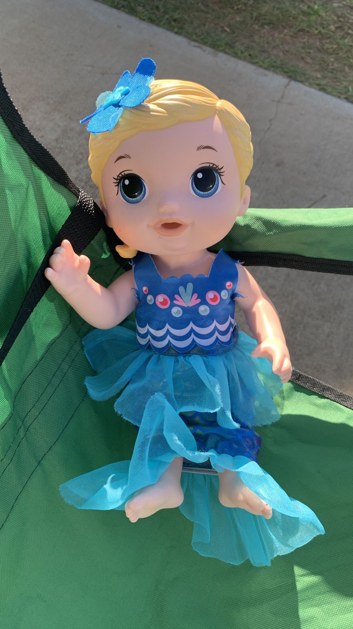 Bath Doll Mermaid For Toddlers $5 