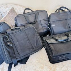 5 Laptop Bags, Dell, Targus, Brenthaven- $50 Bundle Or Individual
