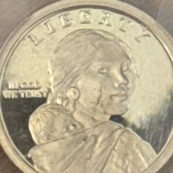 2019-S Native American Dollar – PCGS PR69DCAM – Mary Golda Ross “Space Program” Proof – Near-Perfect Mirror Finish!