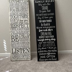 25 Each Family , Love Rules Frames
