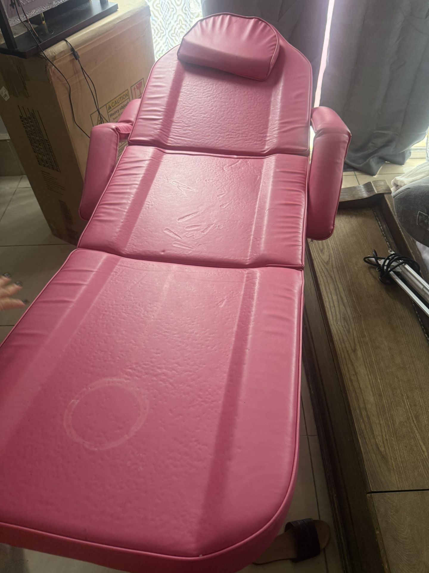 Hot Pink Massage Bed