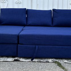 IKEA Friheten Sleeper Pull out Bed Chaise with Storage Sectional Sofa Couch L Shape 