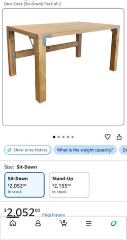 Door desk table Amazon