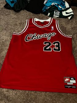 Michael Jordan Chicago Bulls Nike Jersey XL Flight  8(contact info removed) Rookie Year VTG