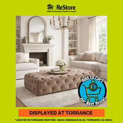 Soho Tufted Ottoman 60”